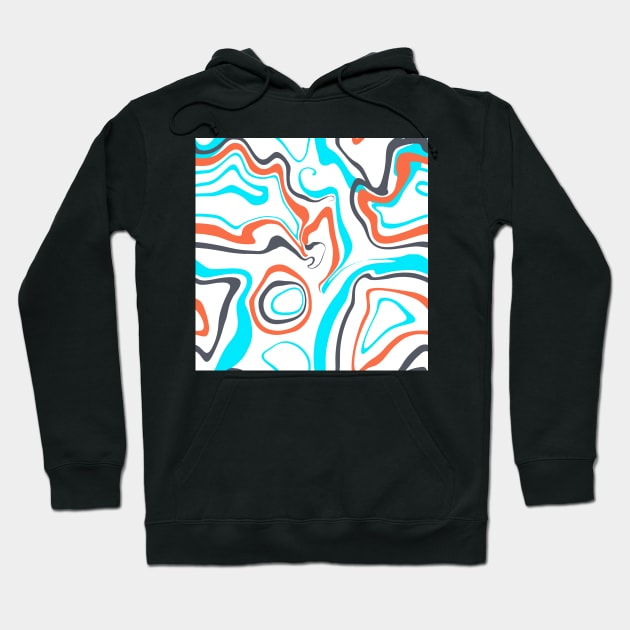 Liquid Loops Hoodie by diffrances